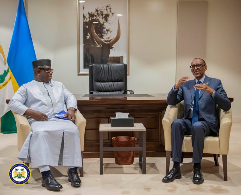 Sierra Leone’s President Julius Maada Bio Attends Opening Ceremony of CHOGM, Holds Bilateral Meetings with Leaders of Rwanda, Singapore and Belize