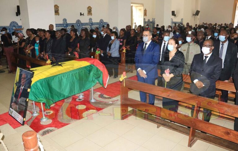 O último adeus à Evaristo Carvalho, ex- Presidente de São Tomé e Príncipe