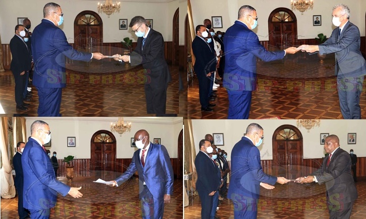 Presidente República acredita novos embaixadores da Sérvia, França, Guiné-Bissau e Zimbabwe
