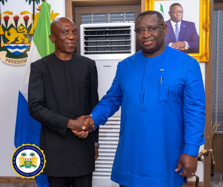 Ambassador-Designate To Iran Bids Farewell To Sierra Leone’s President Julius Maada Bio, Commits To Strengthening Diplomatic Ties