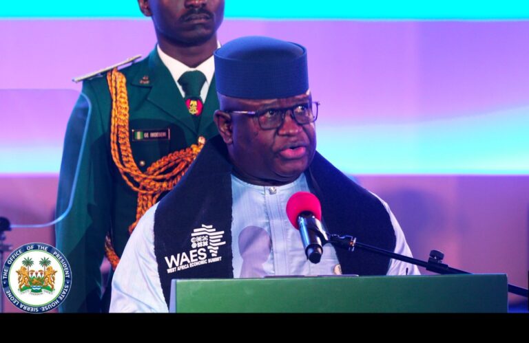 STATEMENT ON REGIONAL INTEGRATION AND PROSPERITY BY HIS EXCELLENCY DR JULIUS MAADA BIO PRESIDENT OF THE REPUBLIC OF SIERRA LEONE AT THE WEST AFRICA ECONOMIC SUMMIT (WAES) THEME: “UNLOCKING TRADE AND INVESTMENT OPPORTUNITIES IN THE REGION” ABUJA, FEDERAL REPUBLIC OF NIGERIA 20 -21 JUNE 2025