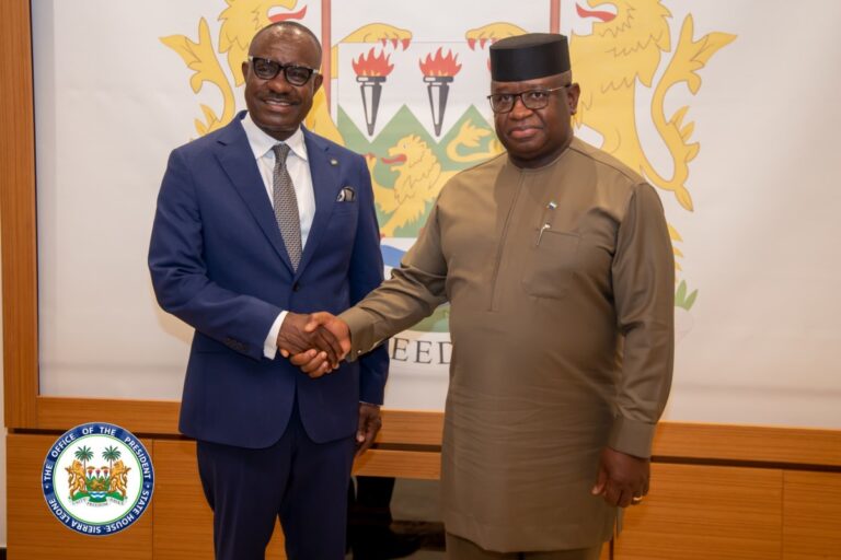 Sierra Leone’s President Julius Maada Bio Hosts ECOWAS Bank Delegation, Commits To Strengthen Regional Investment Collaboration