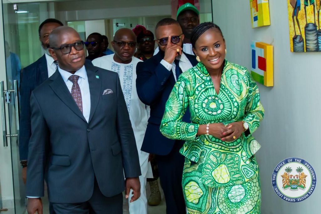Sierra Leone’s President Julius Maada Bio Commissions NAtCA HQ, Reinforces Commitment To Digital Innovation