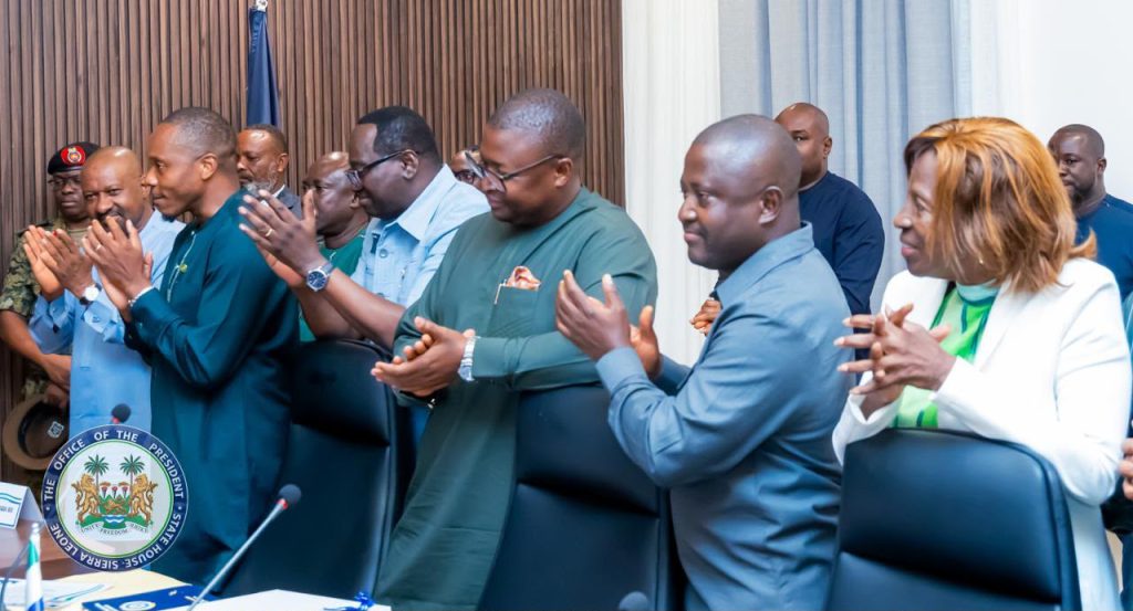 Cabinet Honours President Julius Maada Bio For Successful ECOWAS Chairmanship, Celebrates Landmark Regional Leadership